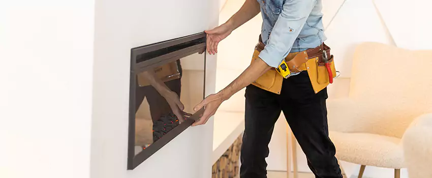Metal Fireplace Installation in Buffalo, New York