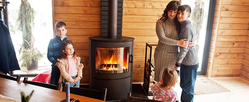 Morso Cast Iron Fireplace Insert Installation in Buffalo, New York