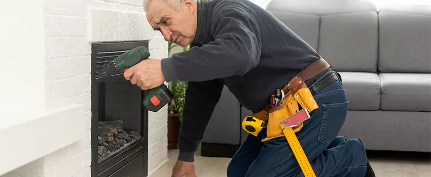 New Indoor Fireplace Installation in Buffalo, New York