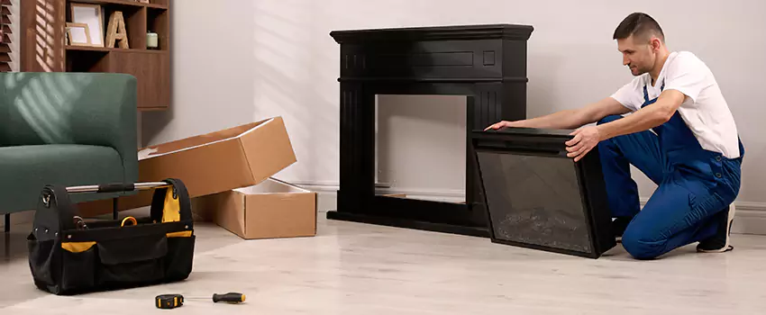 Old Rusted Metal Fireplace Repair And Replacement in Buffalo, NY